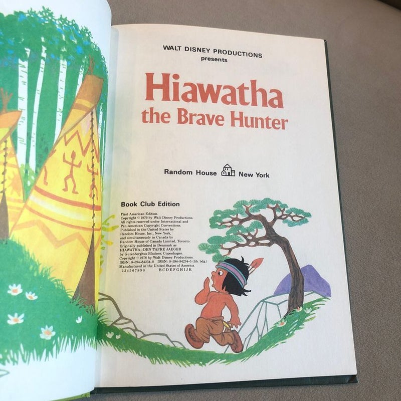 Walt Disney Productions Presents Hiawatha, the Brave Hunter