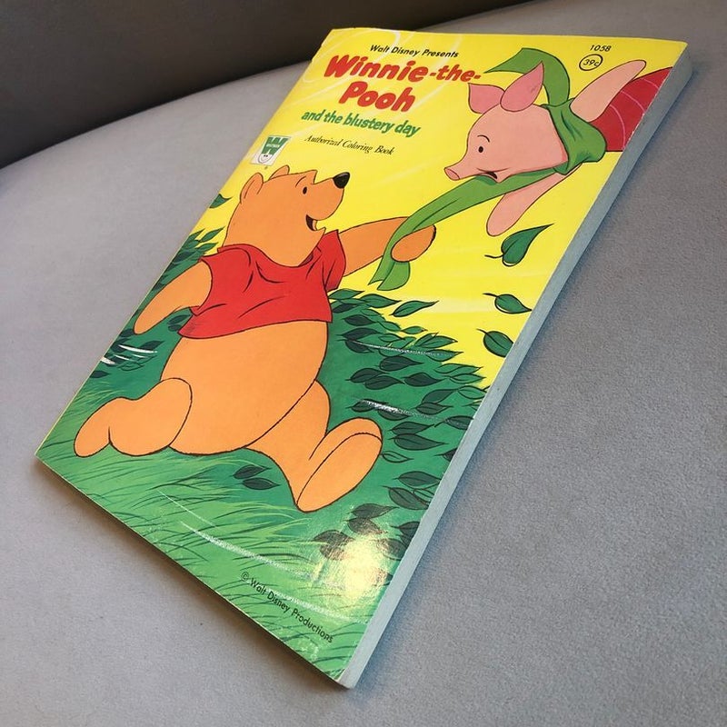 Vintage 1965 Winnie-the-Pooh Coloring Book