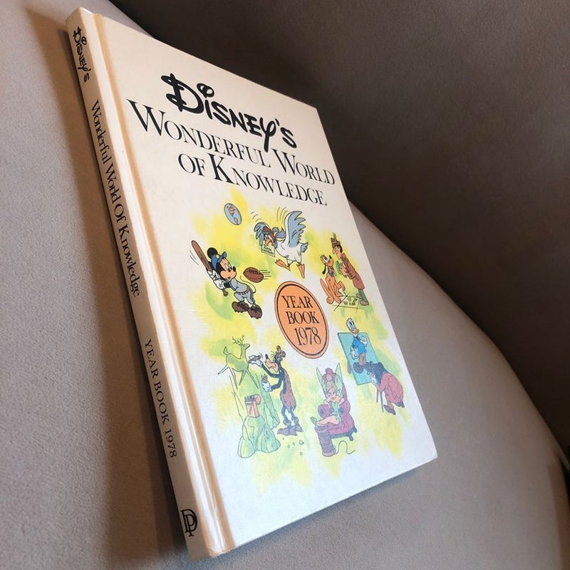 Disney’s Wonderful World of Knowledge Year Book 1978