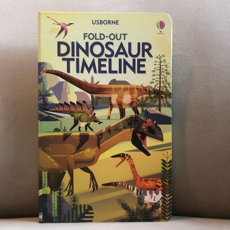 Usborne Fold-Out Dinosaur Timeline 