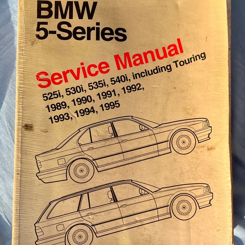 Bmw 5-Series Service Manual, 1989-1995