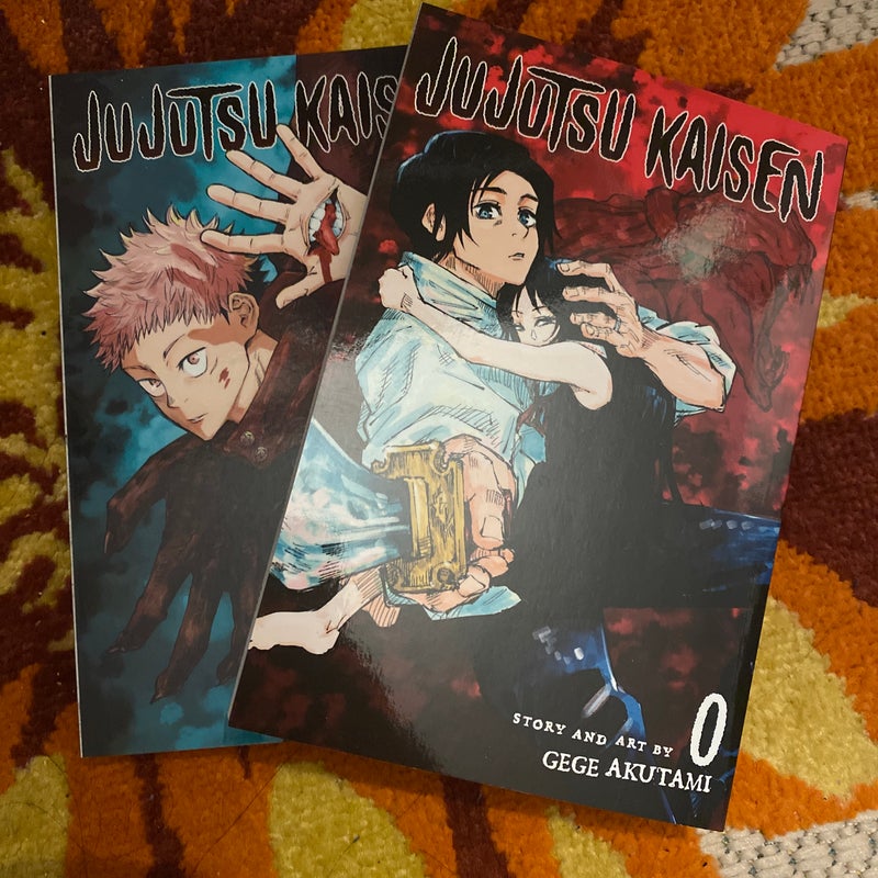 Jujutsu Kaisen 0 and vol 1 