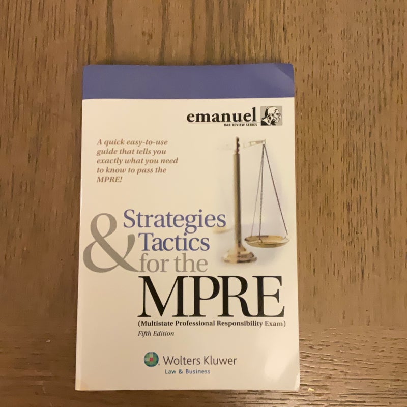 Strategies and Tactics for the Mpre