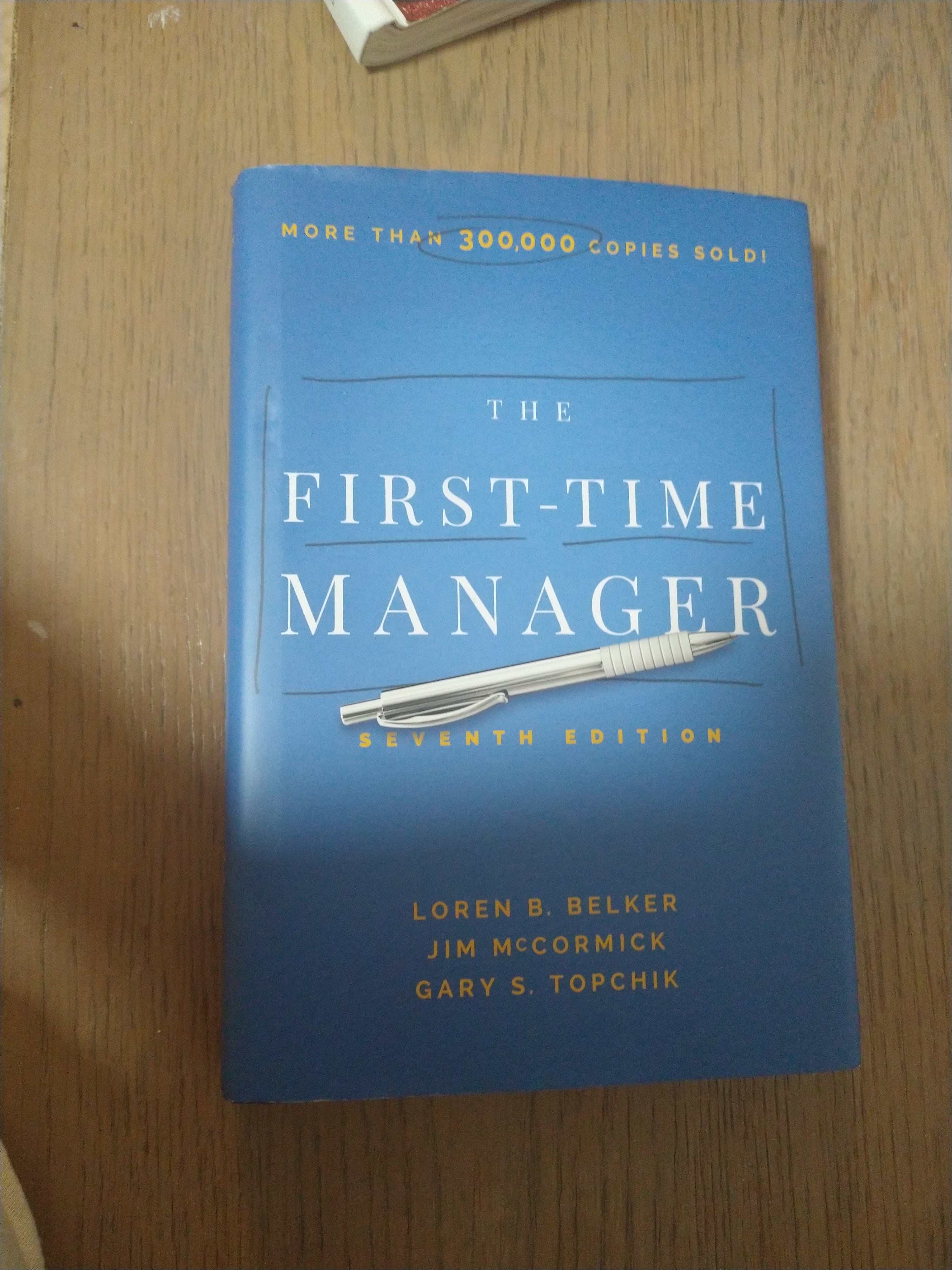 The First-Time Manager