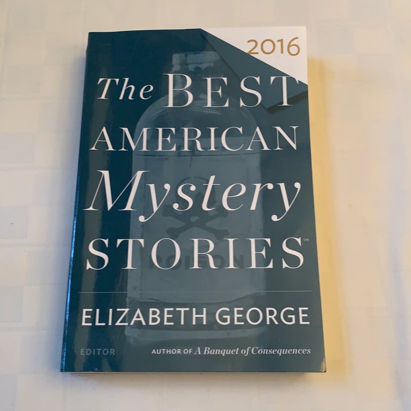 The Best American Mystery Stories 2016