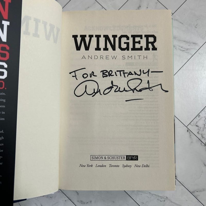 Winger - signed! 