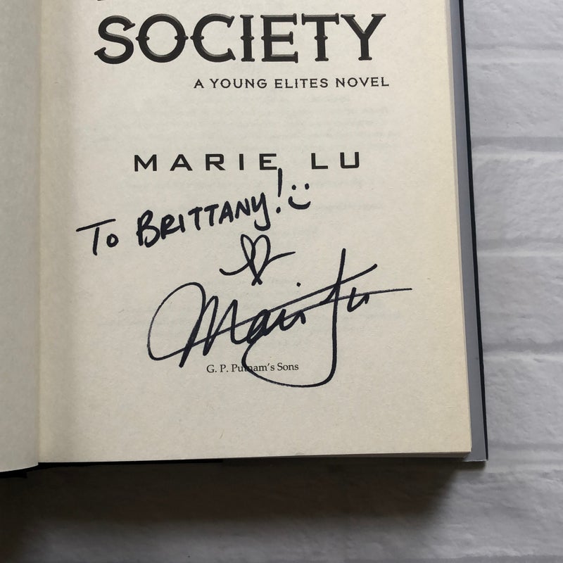 The Young Elites & The Rose Society - signed!