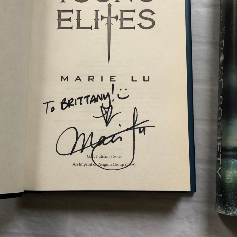 The Young Elites & The Rose Society - signed!