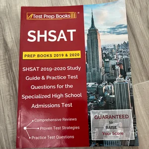 Shsat Prep Books 2019 & 2020