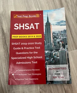 Shsat Prep Books 2019 & 2020