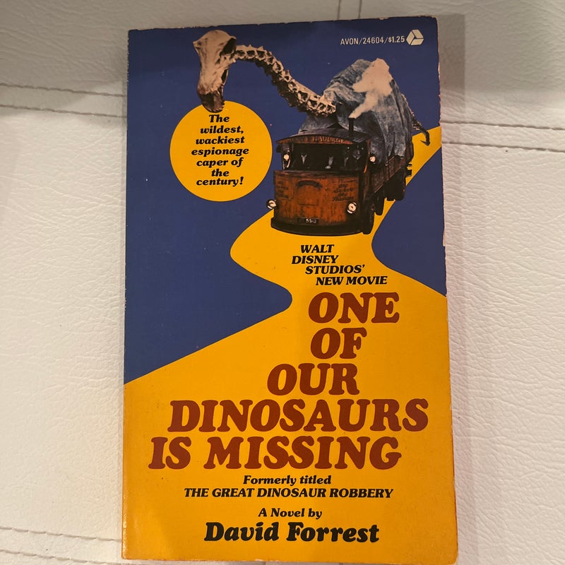 One of our dinosaurs is missing