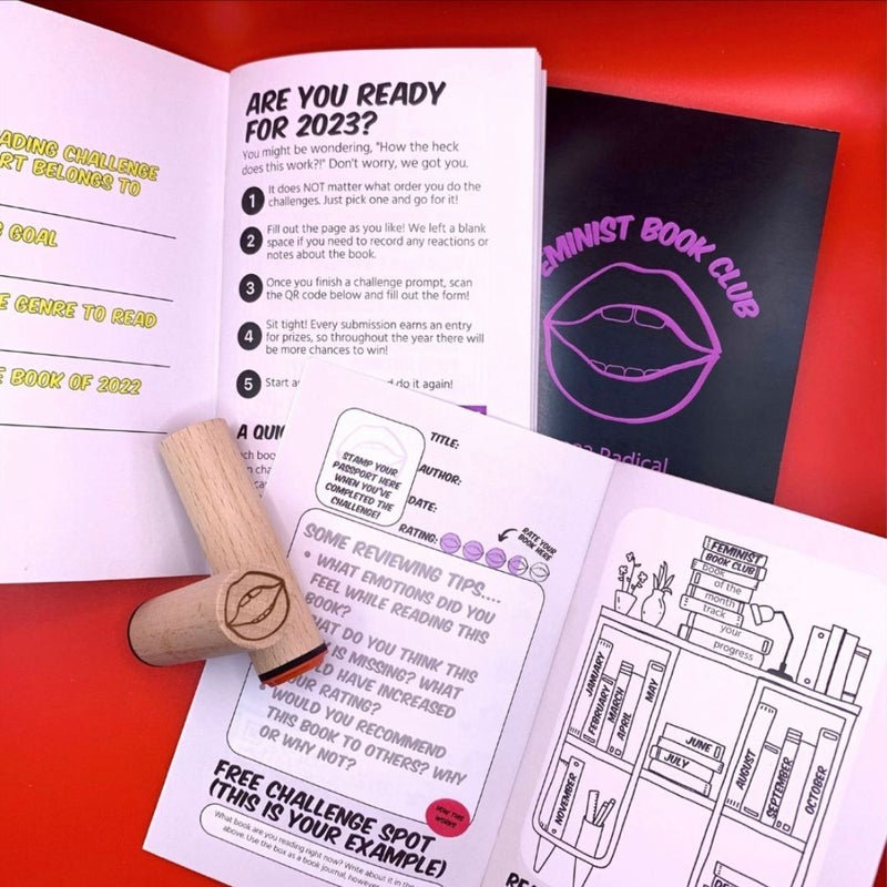 Feminist Book Club Radical Reading Challenge Passport