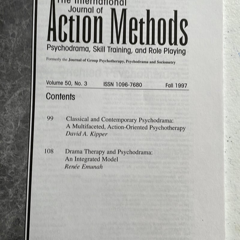 The International Journal of Action Methods 