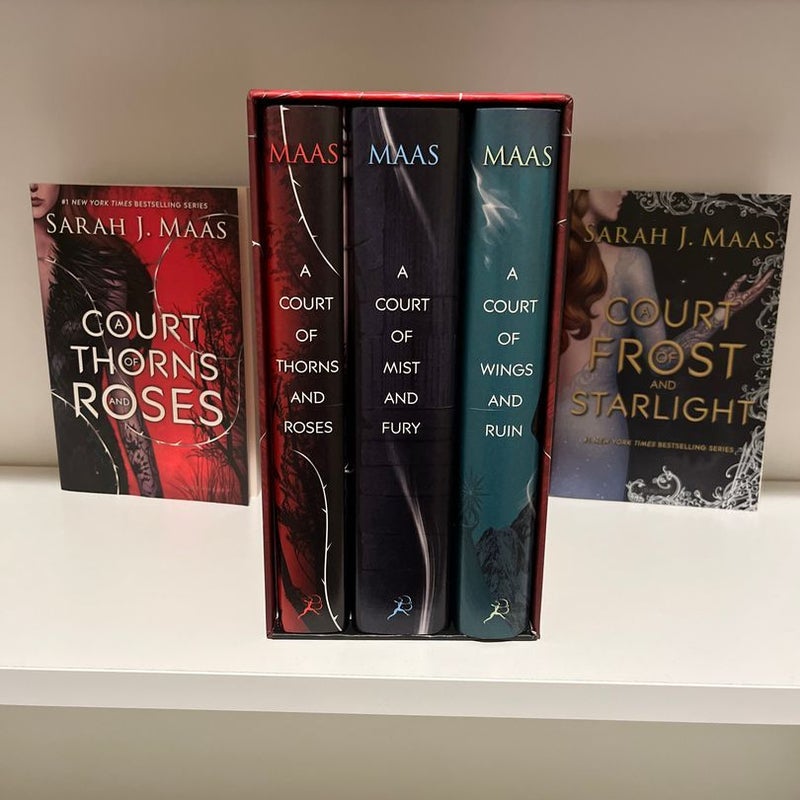 A Court of Thorns and Roses Boxed Set- Original Hardcovers plus 2 paperbacks  by Sarah J. Maas, Hardcover