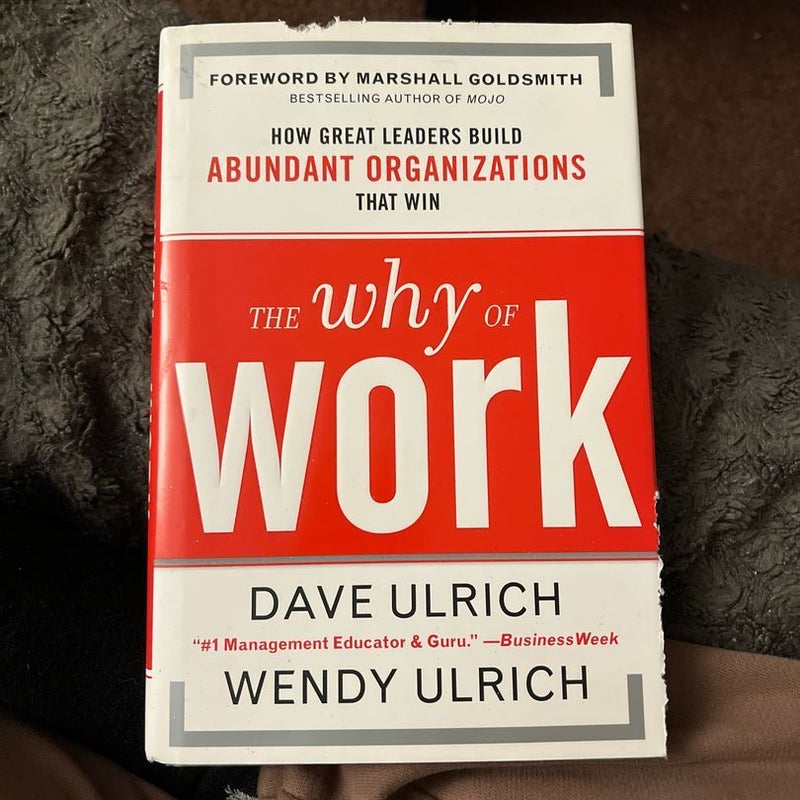 The Why of Work: How Great Leaders Build Abundant Organizations That Win