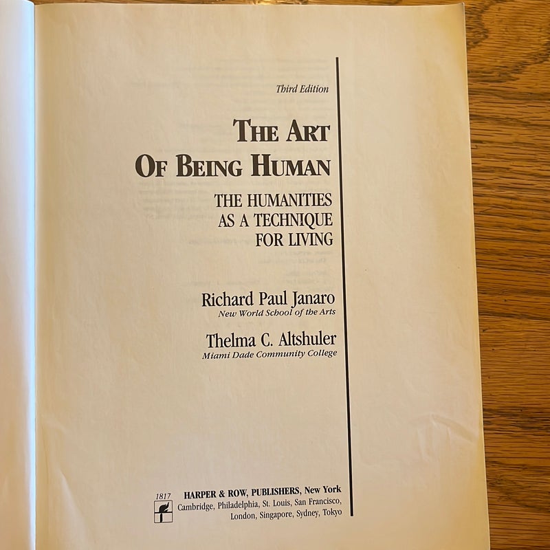 The Art Of Being Human