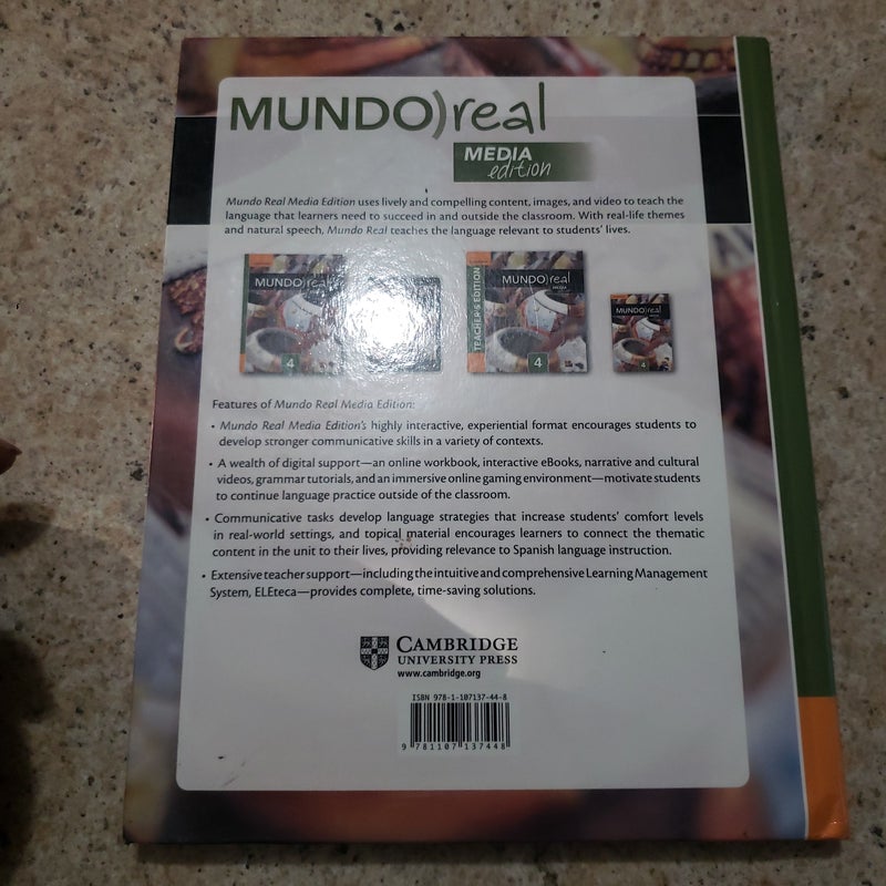 Mundo Real Level 4 Student's Book Media Edition