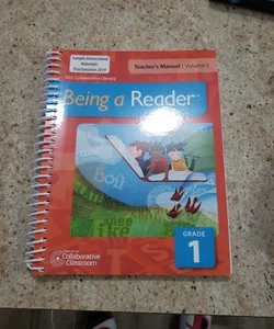 Being a Reader, Teacher's Manual, Grade 1