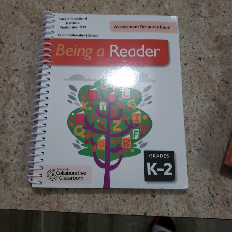 Being a Reader, Assessment Resource Book, Grades K-2