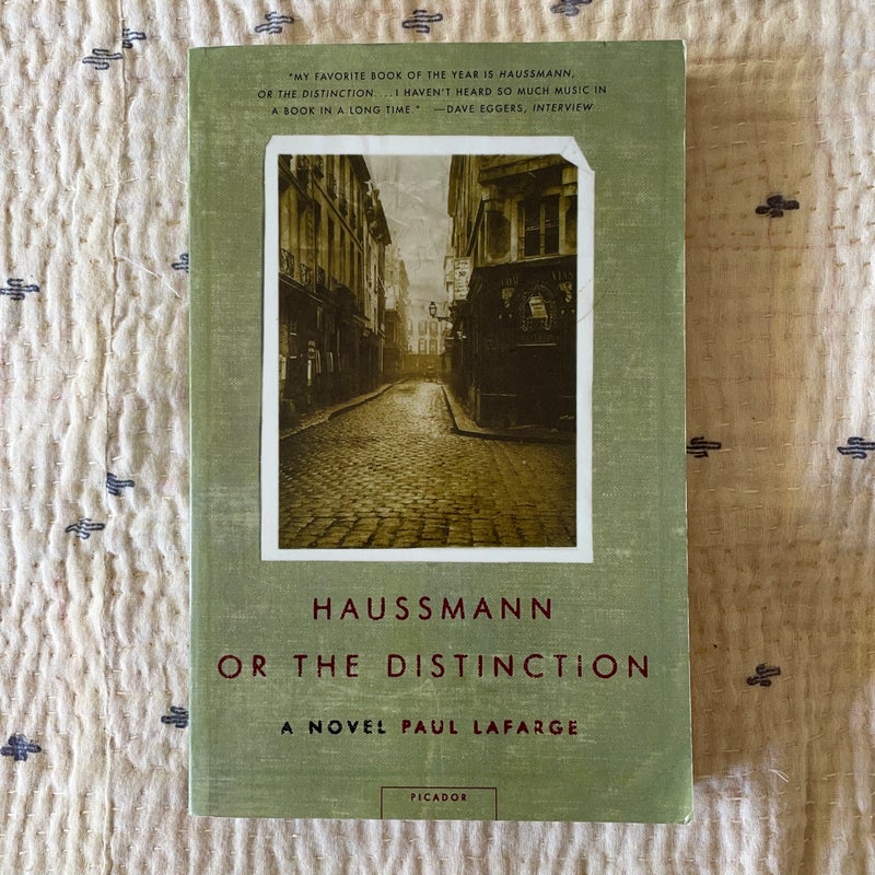 Haussmann, or the Distinction