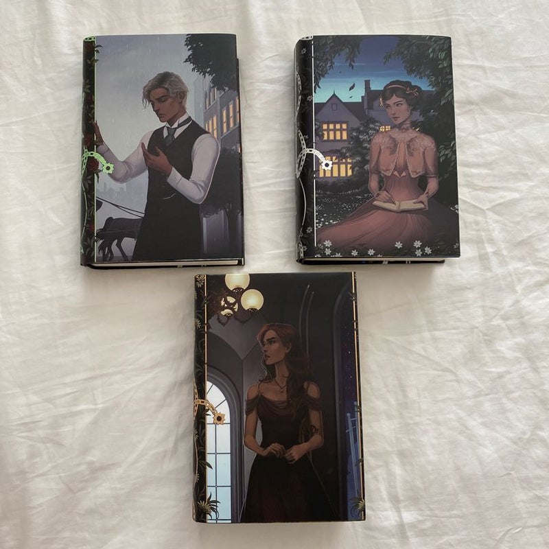 Fae Crate The Last Hours Dust Jackets (Books not included)