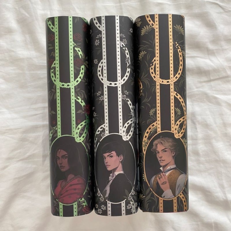 Fae Crate The Last Hours Dust Jackets (Books not included)