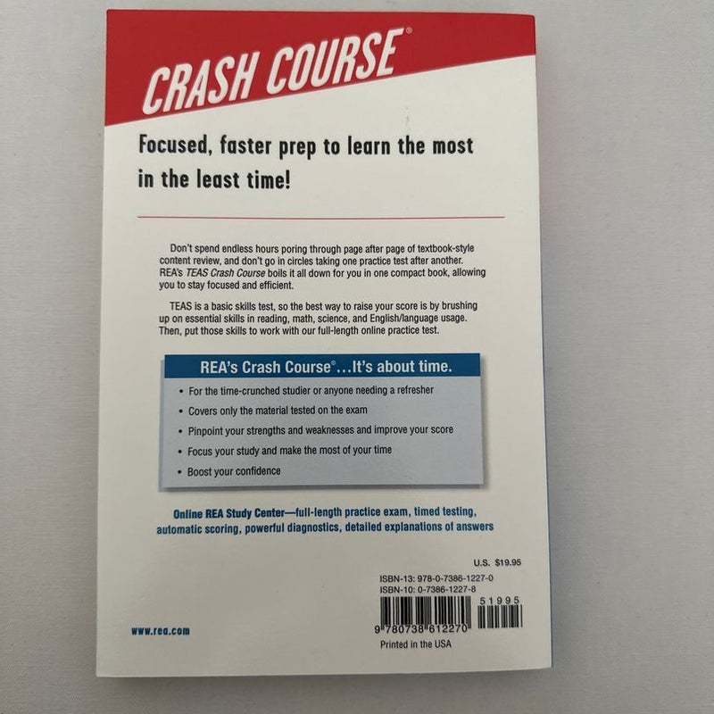 ATI TEAS Crash Course® Book + Online