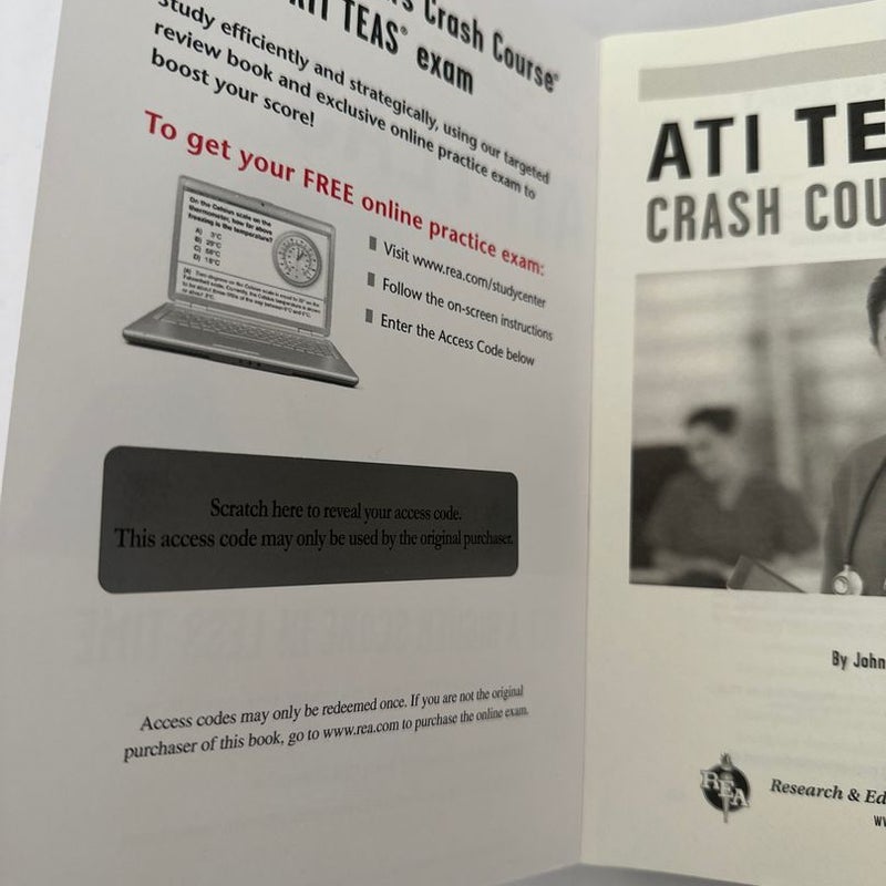 ATI TEAS Crash Course® Book + Online