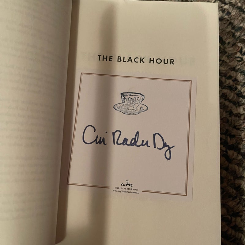 The Black Hour signed copy