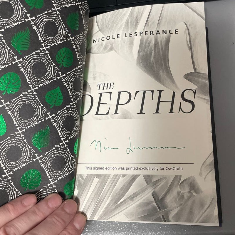 The Depths- Signed