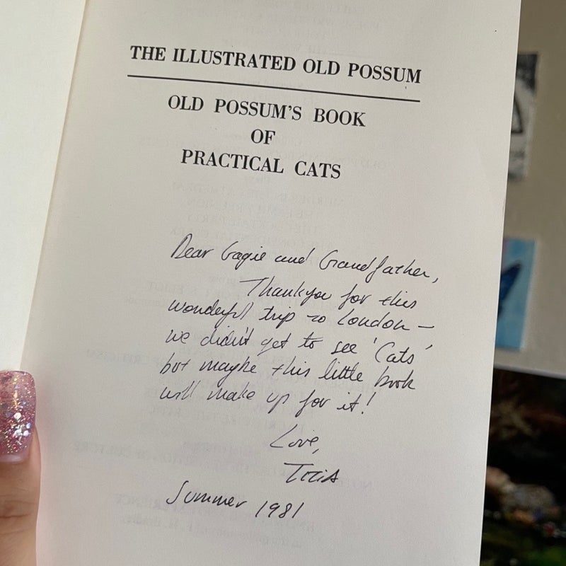 The Illustrated Old Possum: Old Possum’s book of practical cats