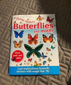 Flying Stickers BUTTERFLIES & Moths (New)