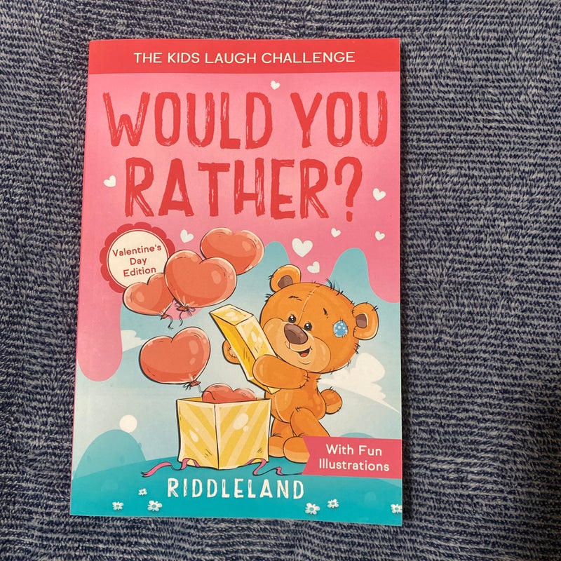 The Kids Laugh Challenge: Would You Rather? Valentine's Day Edition