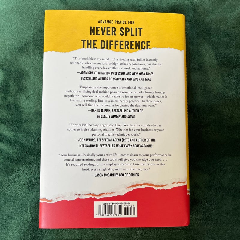 Never Split the Difference