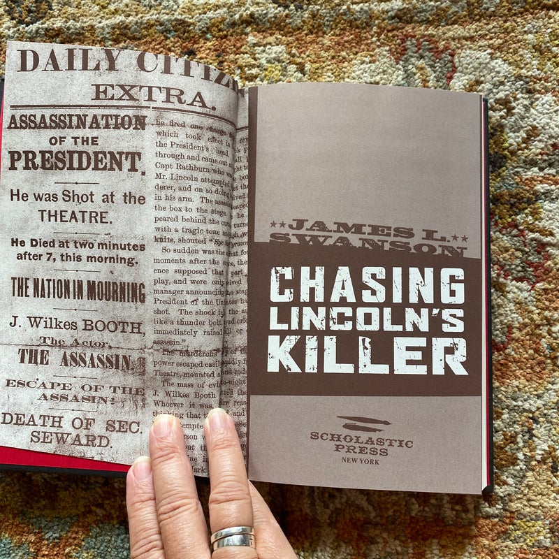 Chasing Lincoln’s Killer by James L. Swanson, Hardcover Pangobooks
