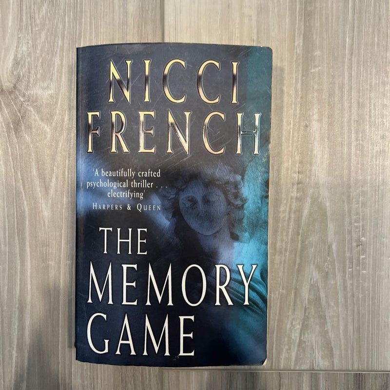 The Memory Game by Nicci French, Paperback Pangobooks