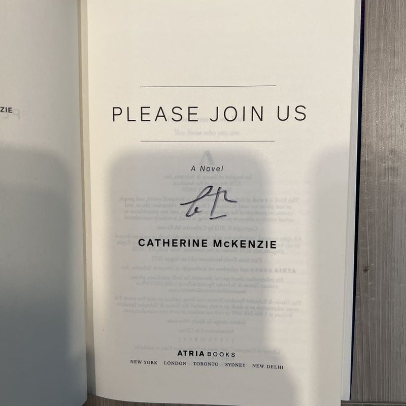 Please Join Us (Signed !)