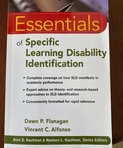 Essentials of Specific Learning Disability Identification