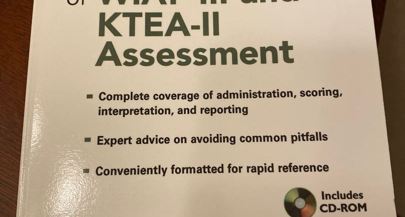 Essentials Of Ktea-3 And Wiat-iii Assessment - (essentials Of