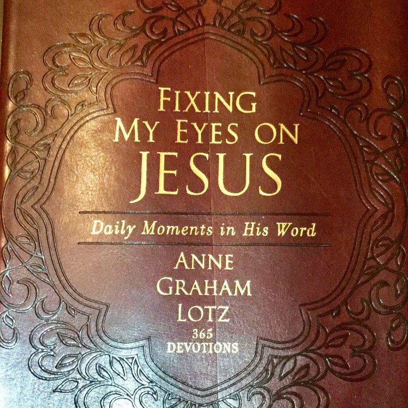 Fixing My Eyes on Jesus