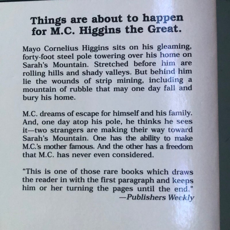 M.C. Higgins, the great
