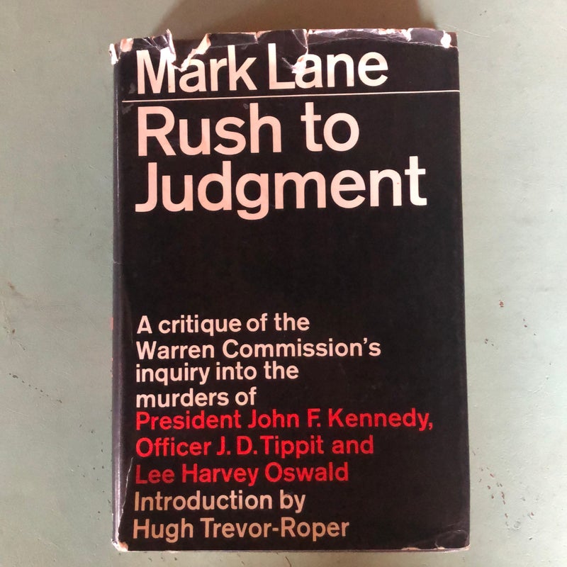 Rush to Judgment 