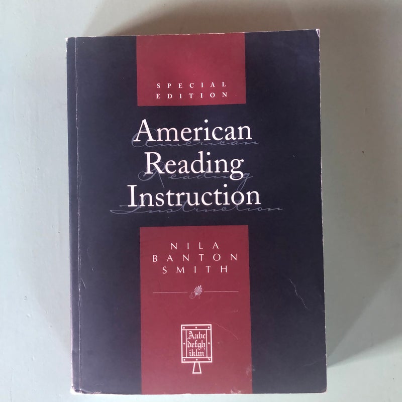 American Reading Instruction