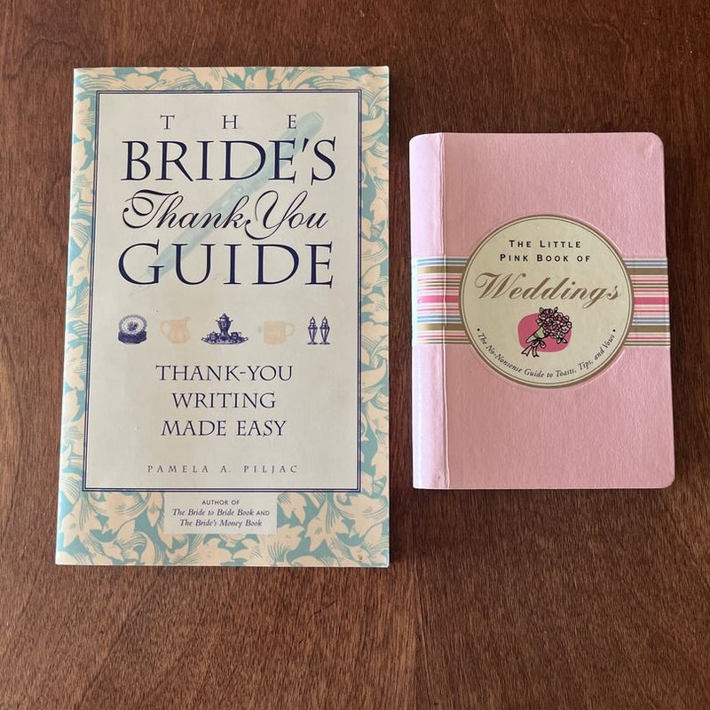 Bride's Thank You Guide + The Little Pink Book of Weddings