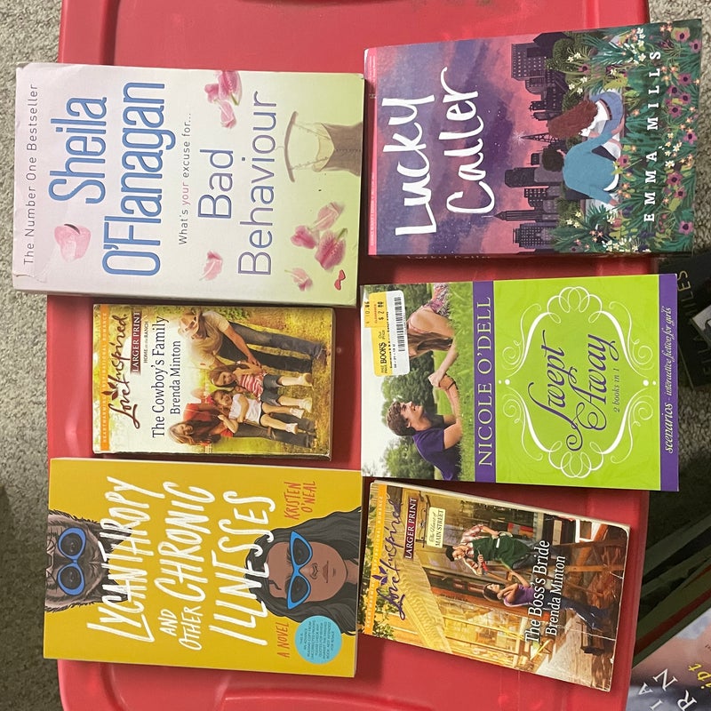 Various books 