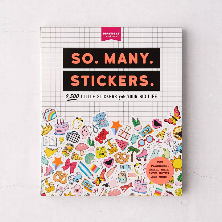 So. Many. Stickers