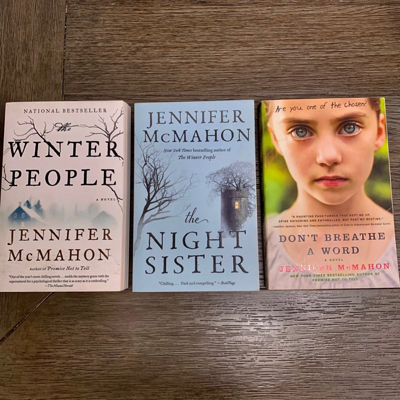 The Winter People, The Night Sister & Don’t breathe A Word ⭐️ BUNDLE ⭐️