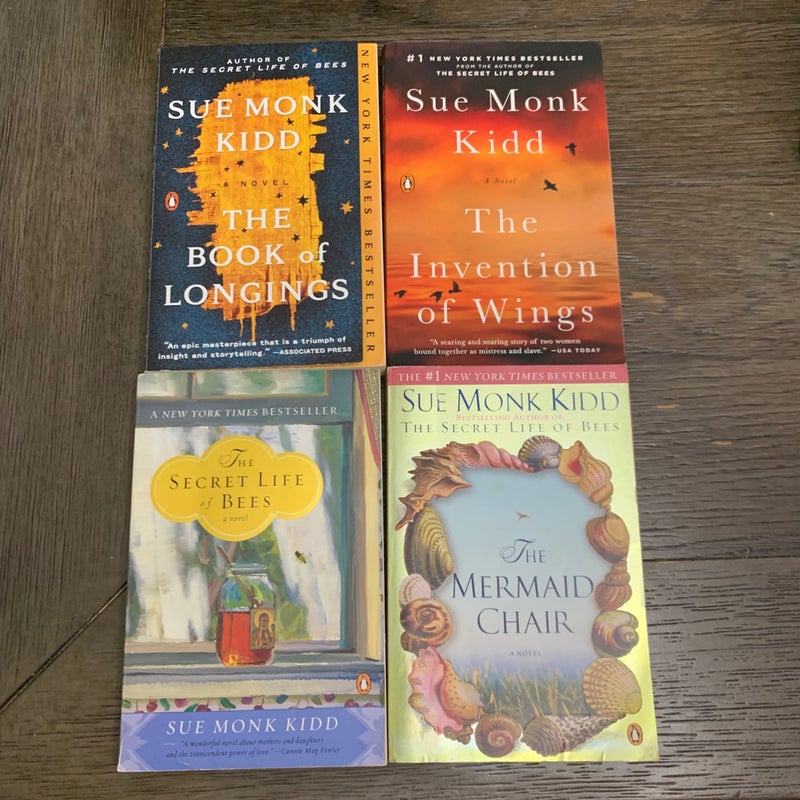 The Book of Longings, The Invention Of Wings, The Secret Life Of Bees & The Mermaid Chair ⭐️BUNDLE ⭐️