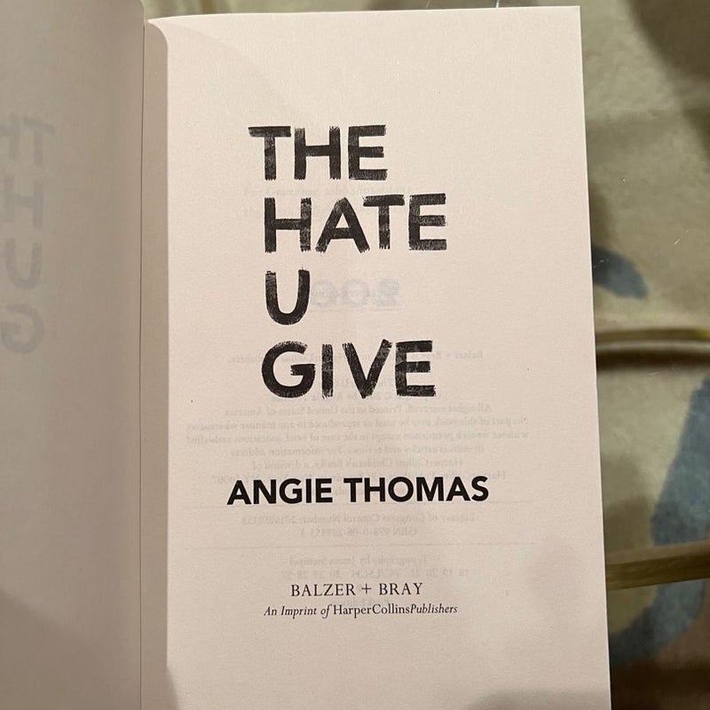 The Hate U Give