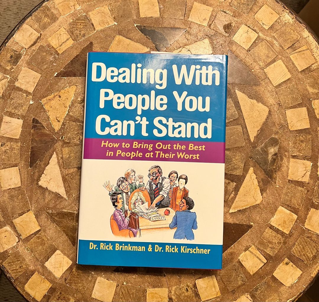 Dealing with People You Can't Stand